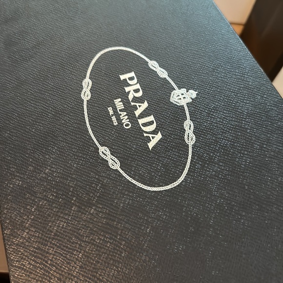 Vintage Prada Shoes Men's Size 10 Mint Condition Authentic - Picture 7 of 8